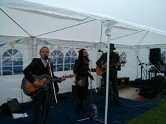 Spring into Lymington wet but spirits high